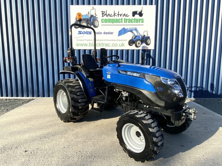 New Solis 26 Compact Tractor | Blacktrac Compact Tractors