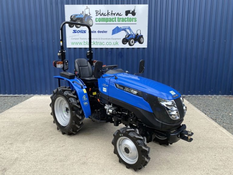 Solis Compact Tractors for Sale | Small Tractors | Blacktrac Tractors