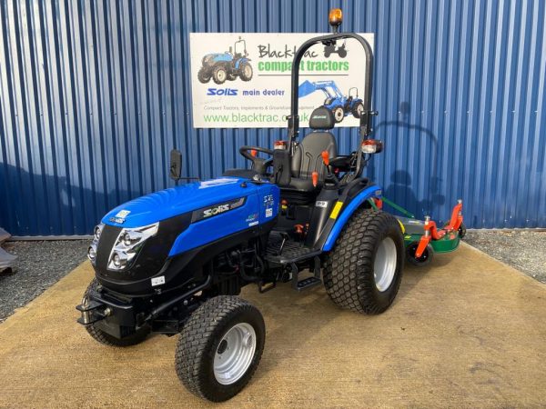 Solis 26 S (Shuttle) Compact Tractor with CMT180 Finishing Mower